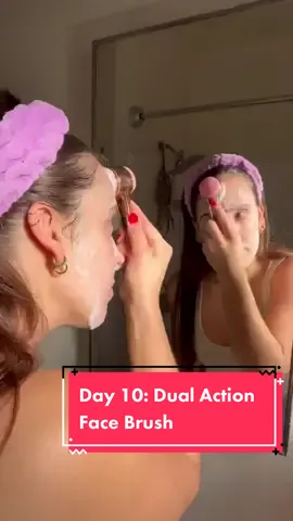 Day 10! Cala Friendly Dual-Action Facial Cleansing Brush- Rose Gold. Feel bougie and elegant with this luxe brush. Perfect for use but also- to decorate your bathroom with.  #skincareroutine #cleanse #medicalgradeskincare #ProfessionalSkincare #SkincareRegimen #SkincareRoutine #AntiAging⁣ #HydratedSkin #GlowingSkin #Cleanser #Moisturizer #VitaminC #VitaminE #EyeCream #GiftGuide #Holidays #SkinCare #Health #NaturalSkinCare #BeautifulSkin #SkinCareTips #BeautyWorks   #calaproducts #HairCareTips #hairtips #hairtutorial #hairreels #detanglingbrush #detanglerbrush #wethair #healtyhair #curlyhair #hairlove #washdayroutine #washday #maneaddicts 