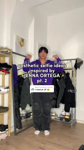 Replying to @phucbui0 jenna ortega type selfie pt. 2! 🥹🫶✨ (save for later! 🤍) (hit + for more 🫶) | IG phucbui0 🤍