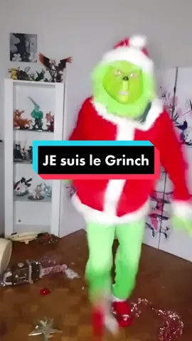 Comme je Grinch, je n'aime pas Noël #playlistnoelhits #michaelbublé #itsbeginningtolookalotlikechristmas #cosplay #grinch 