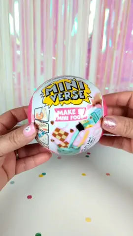 Mini Verse! Make it Mini food! Ok so these are awesome! So fun! #mini #toyunboxingasmr #minifoods #miniverse #miniature  #fyp #surprisetoyunboxing #surprisetoy 