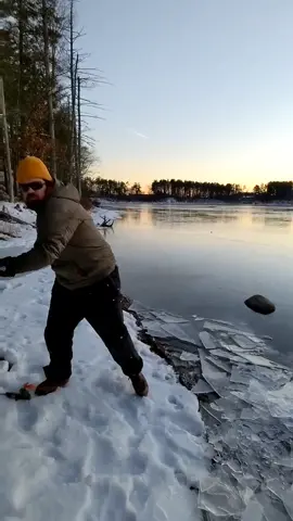 ice on ice #asmr #winter #ice