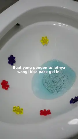 nempelin gelnya pelan aja, kalo gak nanti blepotan & gak estetik #bapakcanggih #geltoilet #fyp