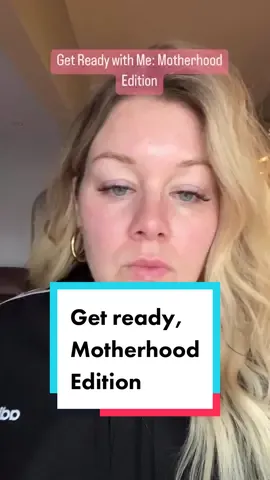 Always getting ready with the kids around #makeup #makeupformoms #easymakeup #makeuptutorial 