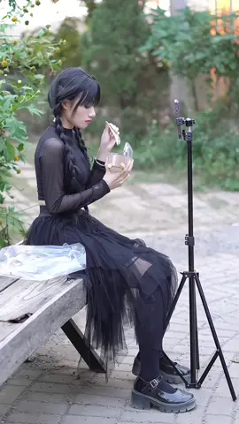 Hậu trường Wednesday dance #wednesday #wednesdayaddams 