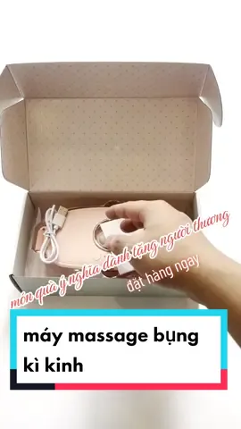 Máy (đai) masage chườm nóng giảm đau bụng kì kinh dành cho phái nữ, món quà ý nghĩa thể hiện sự quan tâm đến nữa kia #maymassagebung #maymassagebungkinh #daimassagebungkinh #quatangbangai #quatangnguoiyeu #trend #xuhuongtiktok 