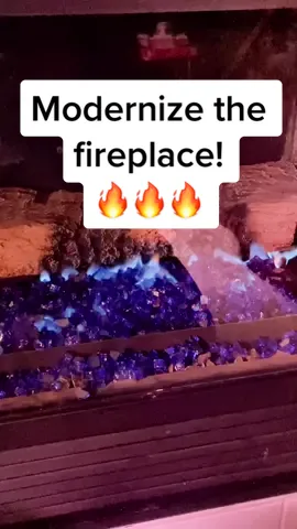 Excited to install the new fire glass rocks into the fireplace! Tags: #gas #gasfirepit #gasfireplace #DIY #diycheap #diytiktok #modern #modernhome #modernhomedecor #fire #fireglass #blue #cobaltblue #amazonfinds #fyp #hacks #hacksoftictok #tiktokhacks #cheap #sellinghometips #pnw #seattletiktok #cheapdecorhacks #cheaptok 