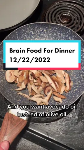 Brain Food For Dinner. 12/22/2022. #brainfood #robertwblove 