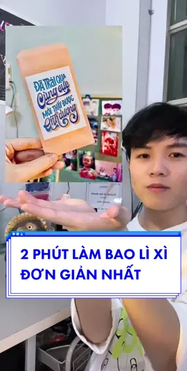 Làm bao lì xì đơn giản #LearnOnTikTok #thietkedohoa #design #trunghodesign #photoshop #illustrator #DuetTetXom #GiangSinh2022 #tiktok  