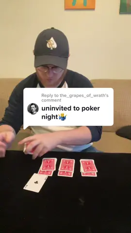 Replying to @the_grapes_of_wrath I’d like an answer to my question at the end… #HolidayOREOke #magic #magician #magictrick #cards #poker #cheat #cheater #fyp #foryou #foryoupage #viral #xyzbca #goviral #trending #blowthisup 