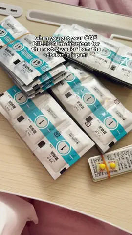 little bundles of joy ☺️ (this is just from one doctor lol) #disabilitytiktok #chronicillness #japanlife #japanlifestyle 