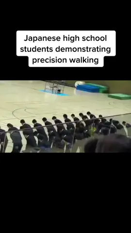 This is amazing! 😲🤯 #precisionwalking #insync #coordination 
