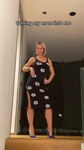 I drove 12 hours to film this video with her #turningmymomintome #mymom #MomsofTikTok #mom #makeover #transformation #turningmymomintometrend #viral 