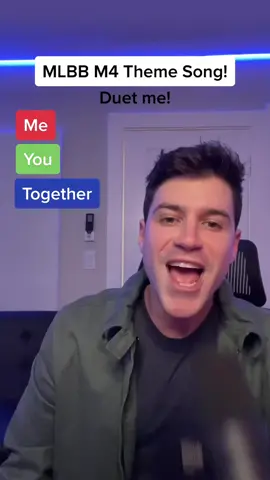 Sing with me!! #MLBBM4 #DareToBeGreat 