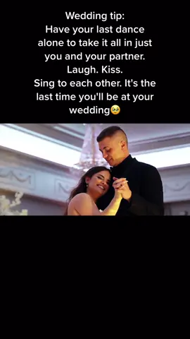 last chance to take it all in together! #wedding #fyp #weddingtips #lastdance @happydayzec33773 