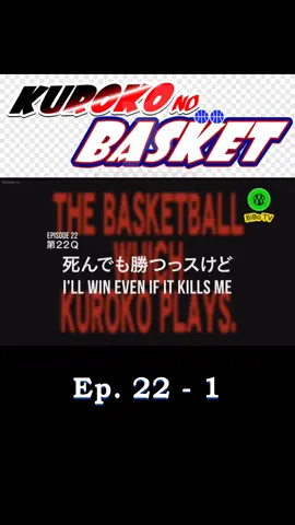 kuroko Ep. 22 - 1 #kurokonobasket  #tagalogdubbed  #fdy  #kurokonobasket_tagalog #kurokonobasketball