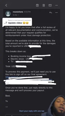 Replying to @insert.person  S/o TIKTOK FAM, WE GETTING PAID!! I’ll show y’all the stove & TV I buy tomorrow #greenscreen #airbnb #airbnbguest #rentalproperty #vrbo #grinch #theif 