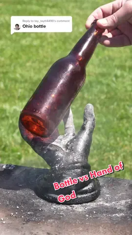 Replying to @tay_taytt4490 Ohio bottle vs the hand of God whats next #oddlysatisfying #satisfying #ai #viral