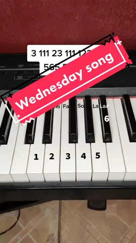 Wednesday song piano tutorial #wednesday #pianotutorial #netflix #bloodymary 