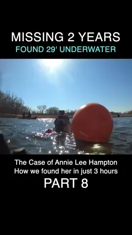 SOLVED In 3 HOURS | MISSING 2-years Underwater | The Case of Annie Lee Hampton (Part 8) #underwater #missing #scubadiving #fyp #searching