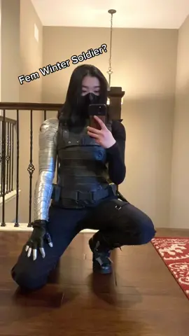 Becky Barnes? #thewintersoldier #wintersoldiercosplay #buckybarnes #buckybarnescosplay #marvelcosplay #marvel #cosplayer #genderbendcosplay 