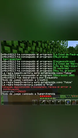 comando para no perder el inventario en minecraft #viral #games #Minecraft 