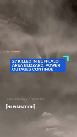 Authorities say at least 27 people have died after a #blizzard hit the #Buffalo, #NewYork  area. #buffaloblizzard #winterstorm #weather