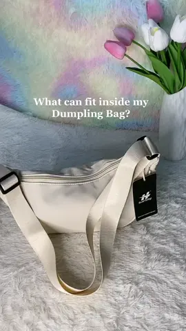 What can fit inside my 99 pesos dumpling bag? This bag is very worth it! Mukha syang branded. Very affordable yet super gandaa. Click the yellow bag for more colors and designs! #fyp #bag #dumplingbag #uniqlo #dumplingbags #affordable  #uniqloinspiredbag #tiktokshop