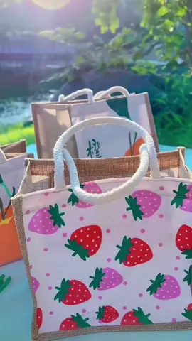 Túi cói mini in hình họa tiết tay xách túi xách có khoá hoạ tiết vintage #vintage  #tuixachcoi #túicói #tuidibien 