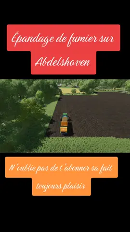 #pourtoi #abonnetoi❤️❤️🙏 #farmingsumulator22 #fs22 #youtubeurfrançais #chaineyoutube #partage #foryoupage #abdelshoven 
