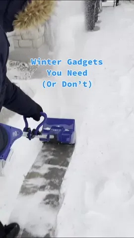 Two Winter Gadgets 🥶 #amazonfinds2022 #founditonamazon #winterishere #snow #amazonproductsyouneedordont 