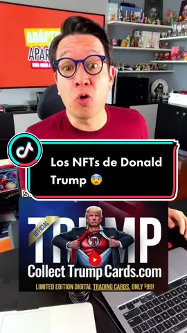 Los NFTs de Donald Trump, te parece bien que un politico entre en este mundo? #donaldtrump #nfts #trumpcards #opensea #ethereum #2024 #fyp #AprendeEnTikTok #tecnologia #elfururoeshoy #adaptateoapartate 