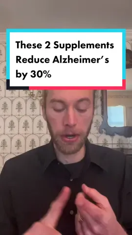 These 2 Supplements Reduce Alzheimer’s by 30%. #alzheimers #dementia #supplements #brainsupplements #neuroscience #robertwblove #bettermemorysystem 
