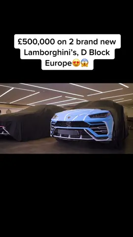 £500,000 cash on 2 brand new Lamborghini’s for D Block Europe😳😍😱  #lamborghini #reaction #dblockeurope #lifetothefullest #cash 