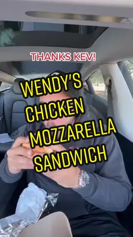 ‼️THANKS @how.kev.eats for the INSPO‼️ LOVE THE CREAMY CENTER DADDY! 😂 In all seriousness... wasn't half bad. Needed just a bit more sauce! Do it have a new fast food item you want me to try? COMMENT BELOW👇👇HIT THAT FOLLOW IF YOU LOVE NEW MENU ITEMS 🩷🩵 #fyp #fypシ #viral #trend #trending #fastfood #wendys #chicken #sandwich #fun #review 
