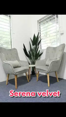 Serena velvet ❤️ kaki deco sila hadir ✔️ #Cassa_Furniture #tiktokmalaysia #furniture #chair #sofa #office #showroom #DIY #diyhomedecor #fyp #racunintiktok #racunshopee #fypシ 
