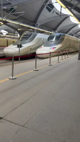 Fast trains in Makkah #viral #foryou #shorts #viraltiktok #trainstation 