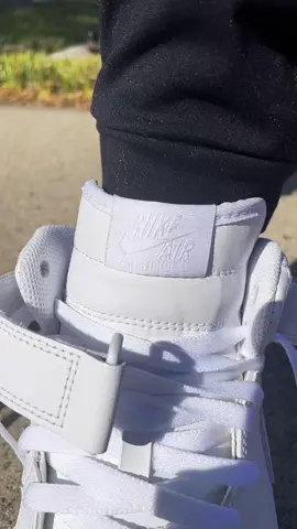 How I tie high top G Nikes ##shoetips##af1##fashiontiktok