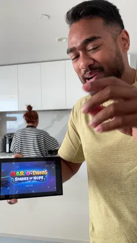 Like any classic Mario Game Mario+Rabbids is easy to play and fun for the entire family! @ubisoftcanada  #mariorabbidsparksofhope #ad 