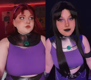 #duet with @missladybcosplay #Starfire#TrashStarfire#TeenTitans#DC#TeenTitansGO#TrashDoesCosplay#Costest#blackfire 
