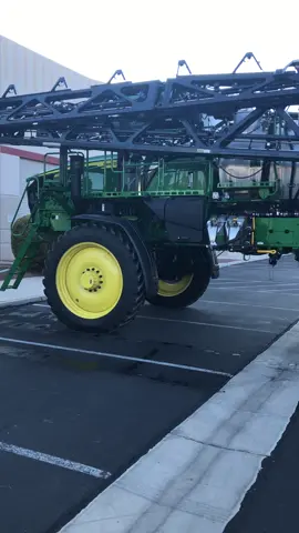 John Deer Sprayer getting ready for CES show in Las Vegas.