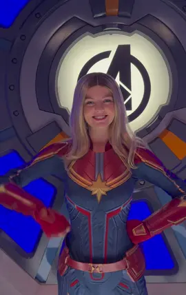 Captain Marvel has a special message for #2023 @Disneyland Paris ✨ Hero Training Center #CaptainMarvel #Marvel #NewYear #HappyNewYear
