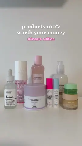 i swear by these products! #skincare #products #fyp #glowyskin #routinue #favorite #SelfCare #drunkelephant #grwm #glowrecipe #laneige #glossier 