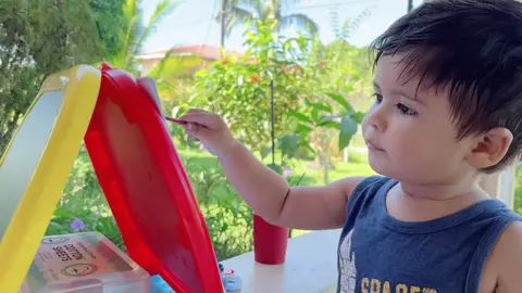 último día del 2022#2años #niñospequeños #bebegenial #niñosartistas #pintura #acrividadesparaniños #