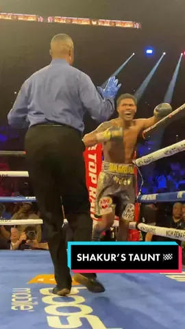 Shakur really ran a victory lap 🥶🏁 #shakurstevenson #boxing #sports 