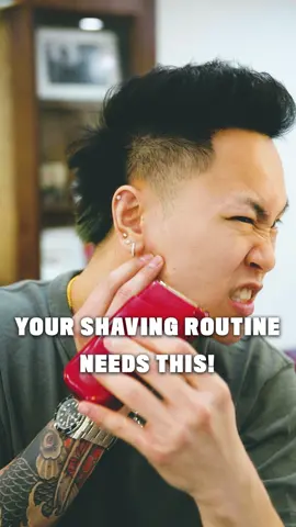 Barber Q&A - If this isn’t part of your shaving routine, you’re seriously missing out!  This little device is called the electric shaver. It helps you get your hair down to baby smooth skin.  #barber #barbershop #menshair #mensgrooming #longhair #asianhair #skinfade #fade #haircut #comedy #nycbarber 