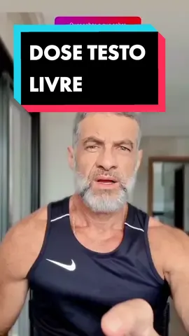 Dose testosterona livre para reposição hormonal. #50maismelhor #testosterona #testosteronebooster #trt #longevidade #reposicaohormonal #andropausa #50maisfit 
