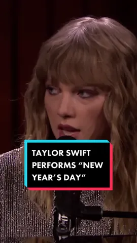 Ring in the new year with @Taylor Swift’s performance of “New Year’s Day”. #FallonTonight #TaylorSwift 