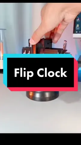 Flipping Out Wall and Tabletop Flipping Clock with Battery Included Operated Digital Display ⏱⏰ - Flipping mechanism clock reminiscent of a retro digital clock. A true conversion piece - 12 Hour AM/PM clock, with down display of hours and minutes.  . . . . . . #flipclock #clock #mechanism #reminiscent #mentalframing #pvc #alpha #Tech #creative #interestingthings #interesting #homedecor #life #accessory #desksetup #desk #deskspace #retro #retrolook 