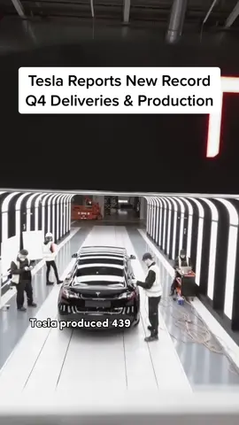 Tesla Reports New Record Q4 Deliveries & Production #tesla 