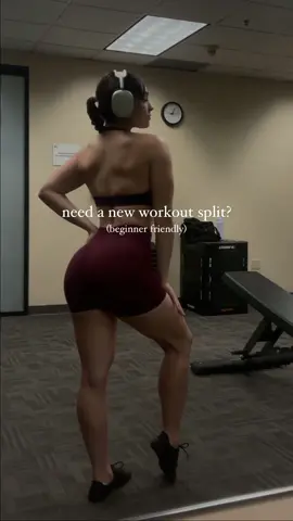 New workout split for 2023? I got you #workoutsplit #glutegrowth #glute #glutes #legs #workout #gym 